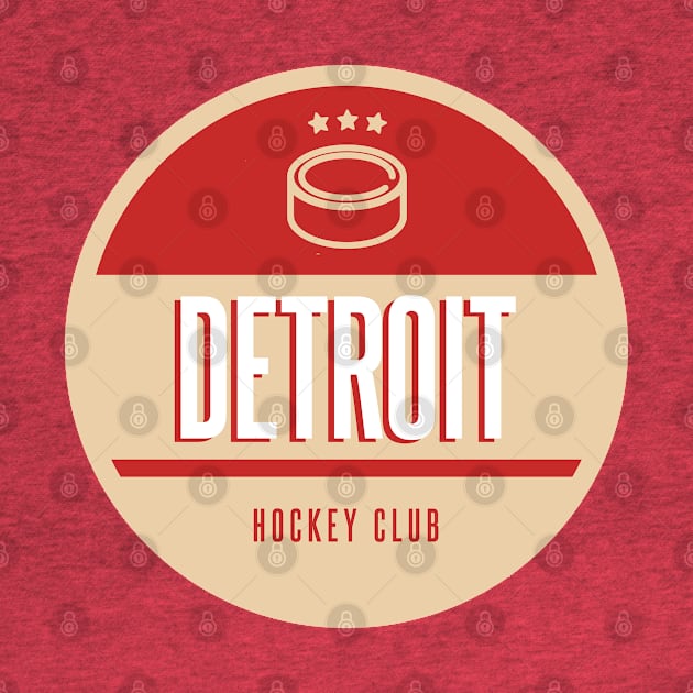 Detroit hockey club by BVHstudio